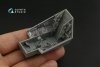 Quinta Studio QD32118 F-117A 3D-Printed & coloured Interior on decal paper (Trumpeter) 1/32